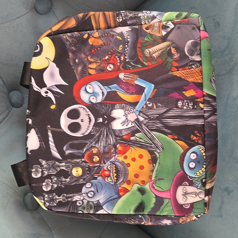 Jack Skellington and Sally insulated lunch bag nightmare before Christmas Disney